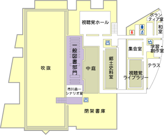 二階館内図